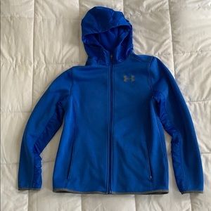 YLG Under Armour Coldgear Zip Up Jacket